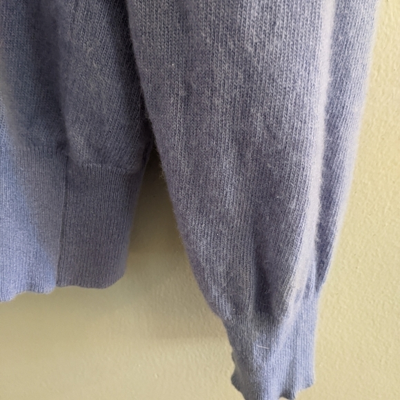 Cashmere Turtleneck Sweater Made in Scotland Lavender - Picture 5 of 7